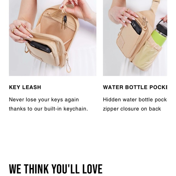 BEIS Tan Crossbody Bag - Picture 13 of 13